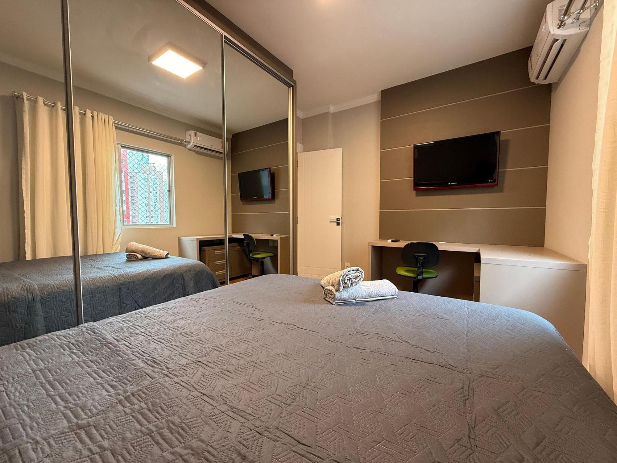 Pd01- 3 Suites| Centro| Churrasq.| Telas Protecao Balneário Camboriú Eksteriør billede